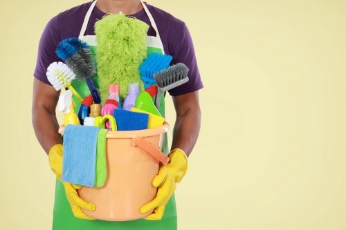 Professional move out cleaning in a kitchen