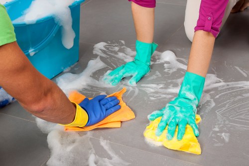 Reliable cleaning services creating a polished Brentford space